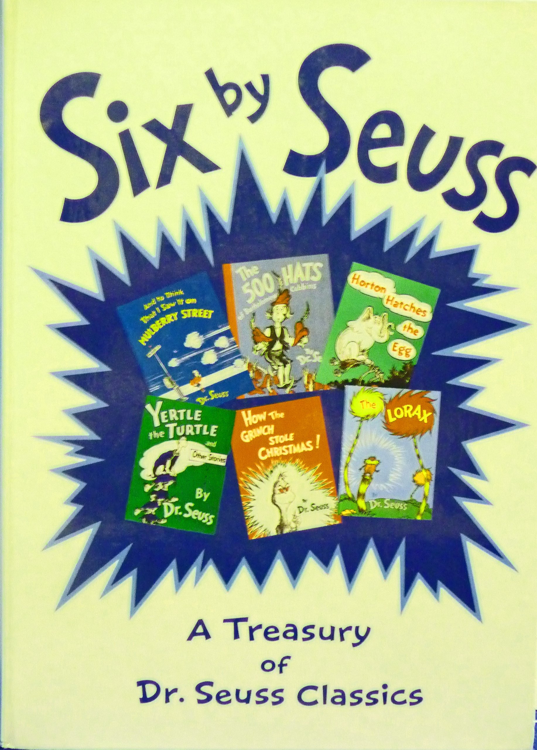 Six By Seuss Seuss Dr 9780679878575 Amazon Com Books