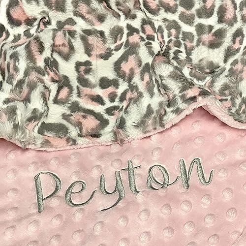 woodland baby blanket