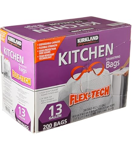 Sac Poubelle Blanc 50 Litres - Carton De 200 Unités