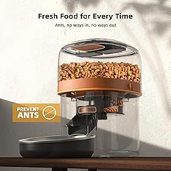 Yuposl Automatic Cat Feeders - 2 Packs 2L/4L Cat
