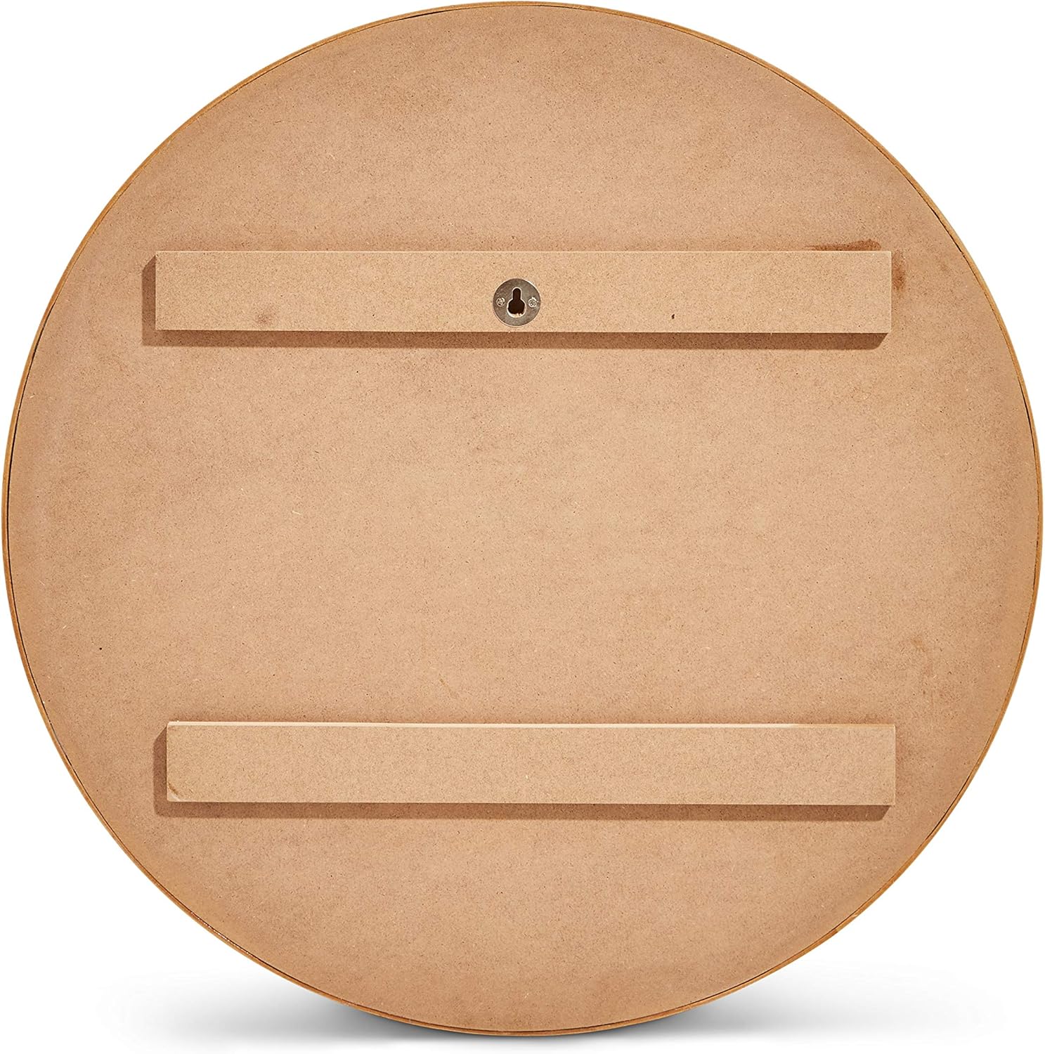 A Rated Trading Round Bamboo Mirror - 20 Inches - Vanity Bathroom Mirror - Large Circle Wall Decoration: Furniture & Decor