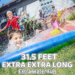 JAMBO 31.5Ft Extra Long Water Slide and 2