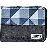 Chums Rover Bifold Wallet - Mens Wallet Slim & Front Pocket RFID Blocking Wallet with Canvas Ripstop Fabric - Geo