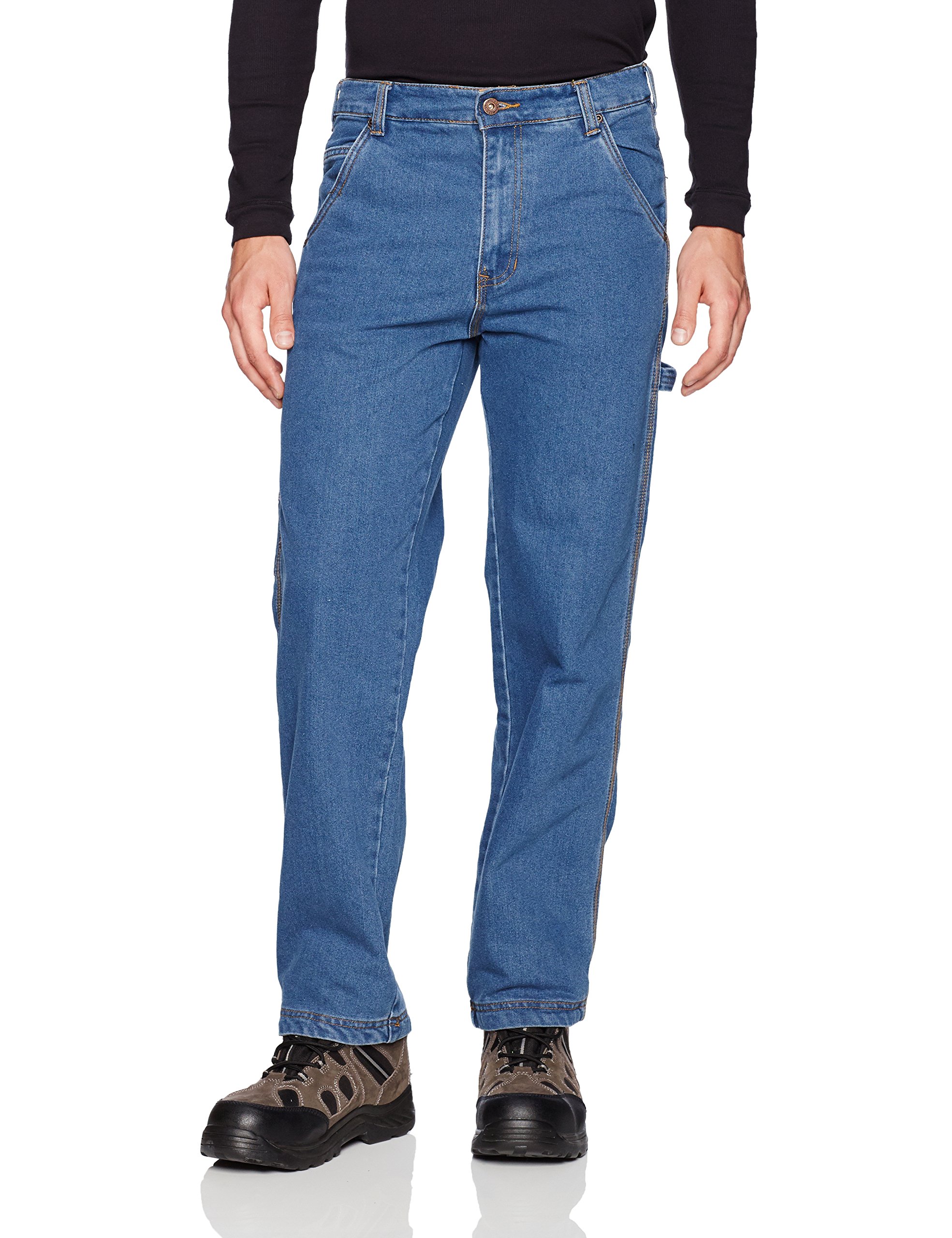 Smith's Workwear Men's Stretch Relaxed Fit Carpenter Jean Denim Fit