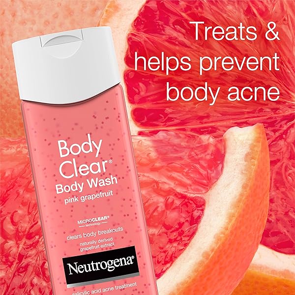 NEUTROGENA BODY CLEAR BODY CLEAR BODY WASH, PINK GRAPEFRUIT 8.5 OZ. (PACK OF 3)