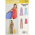 Amazon.com: Simplicity New Look Sized for Tweens Easy Pattern 6389 ...