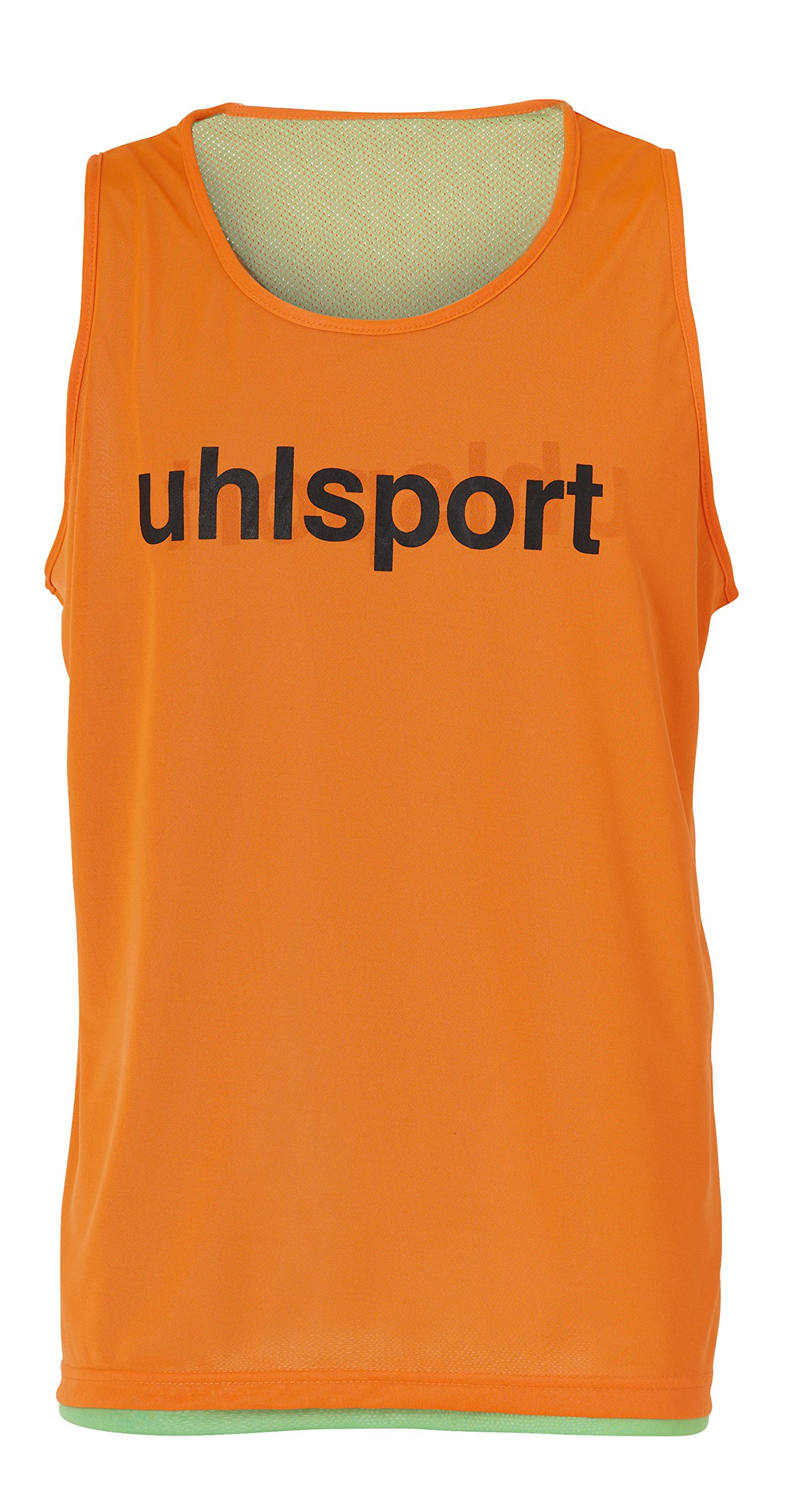 Uhlsport Men Reversible Marking bibs-100321802 Marking Bibs - Orange/Green, XS/S
