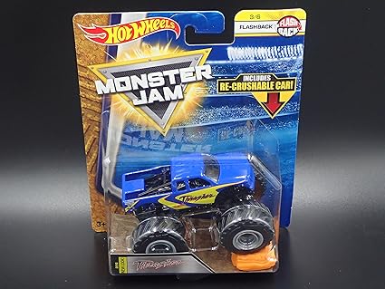 hot wheels monster jam silver collection