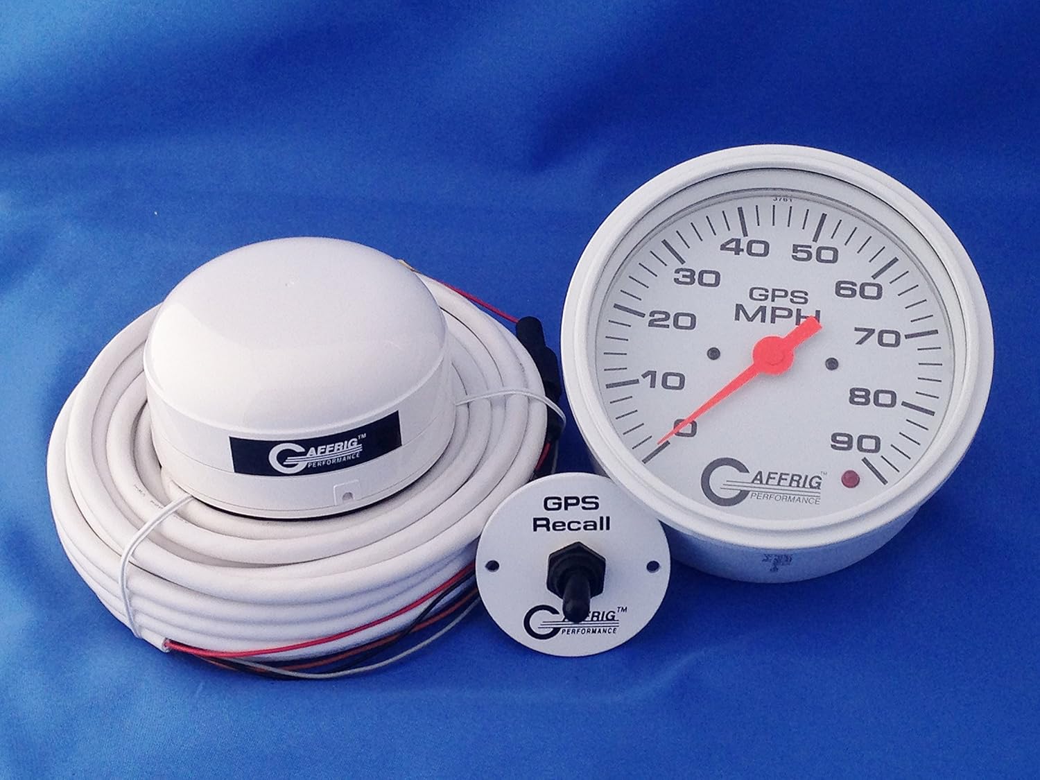 Gaffrig Gps 4 5/8" Speedometer Kit 90 Mph White Amazon.ca Electronics