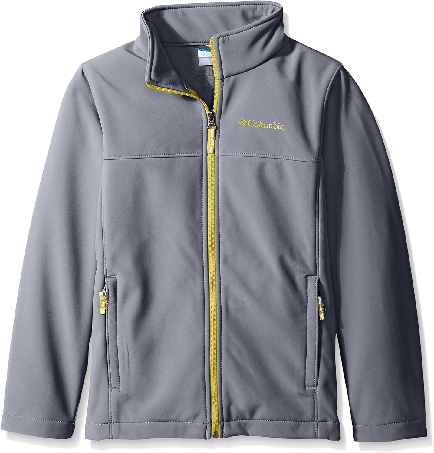 Columbia Big Boys' Ascender Softshell Jacket, Grey Ash
