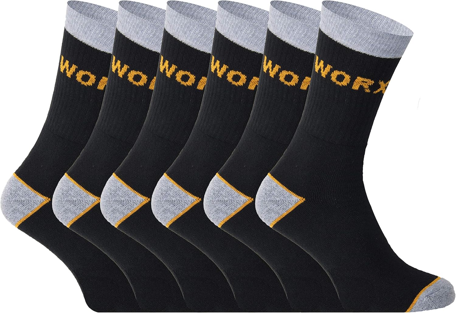 Effeet Arbeitssocken Herren 10 Paar | Gepolsterte WORK Socken | Atmungsaktiv & Langlebig