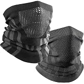 WTACTFUL 1-2 Pack Winter Neck Gaiter Neck Warmer Ski Mask for Men Women | Breathable Thermal Windproof Half Face Cover for Cold Weather Skiing Running Hiking Hunting Snowboarding Cycling Motorcycle