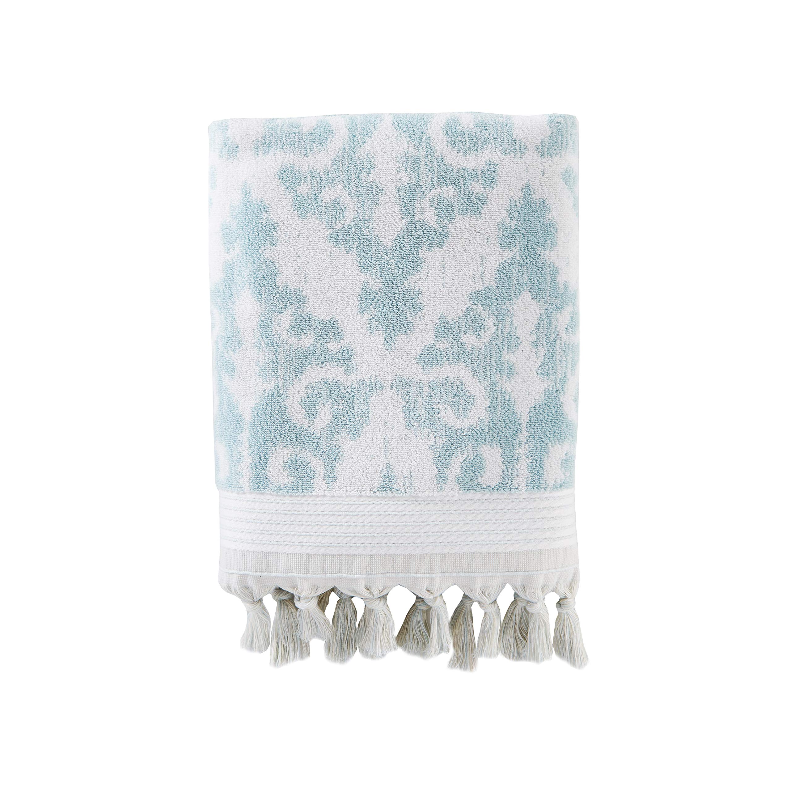 SKL Home Bath Towel, Cotton, Aqua