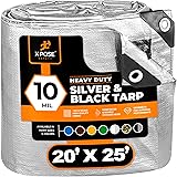 Heavy Duty Poly Tarp - 20' x 25' - 10 Mil Thick