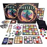 CrowD Games | Portals Board Game | Abstract Strategy Game | Spatial Reasoning | High Player Interaction on a Shared Board | Versatile Play for 1–4 Players | Ages 10+ | 40–80 Min