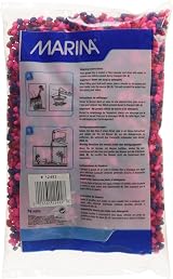 Marina Jelly Bean Gravel 2 kg Pink Blue Aquarium Decor Dust Free view 2