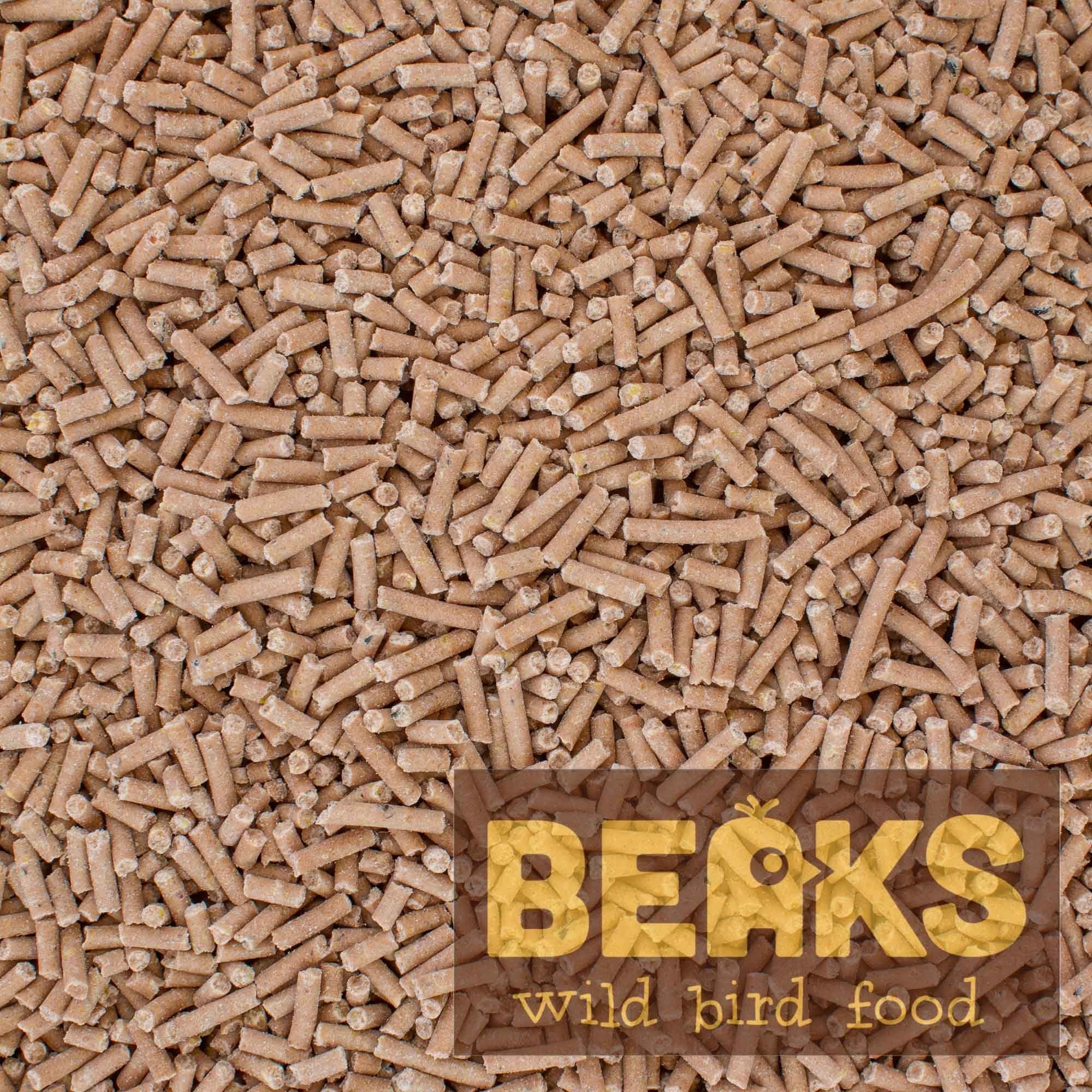 BEAKS wild bird food MICRO Mealworm suet pellets / 5kg