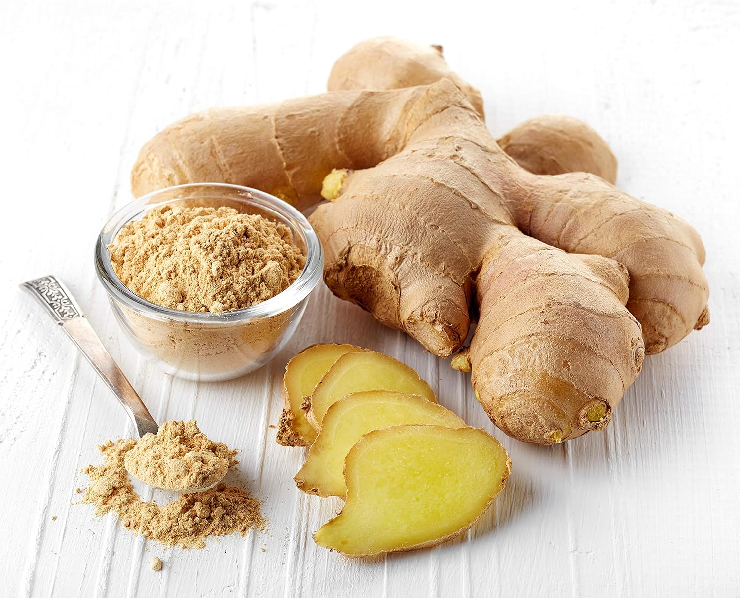 Organic Ginger Root Powder Ground Raw Premium Grade Aromatic Ginger