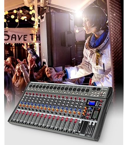 Allen & Heath Mixer USB multiuso de 18 canais ZED-18 para gravação