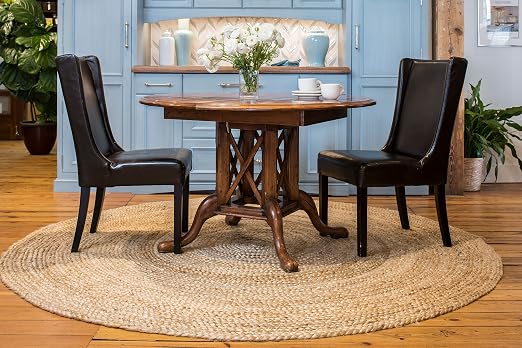 Unbekannt Fab Habitat Essentials Jute Teppich 5 Round