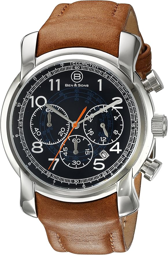 Amazon Ben Sons Men s BS 10005 03 Voyager Analog Display Quartz 