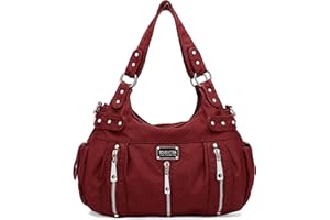 Scarleton Purses for Women Large Hobo Bags Washed Vegan Leather Shoulder Bag Satchel Tote Top Handle Handbags, H1292