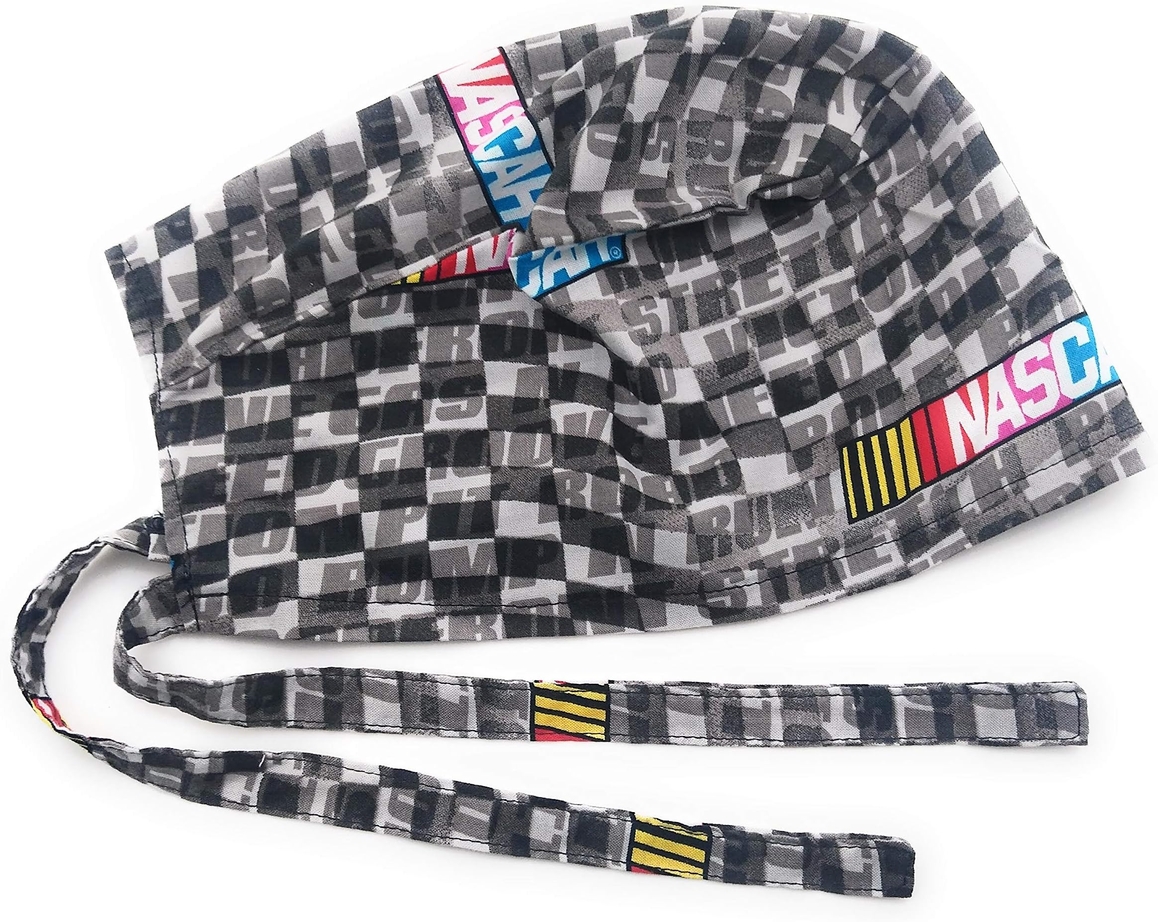 Scrub Hat Fast Cars Racing Fabric Cap Do-Rag Skull Nurse Doctor