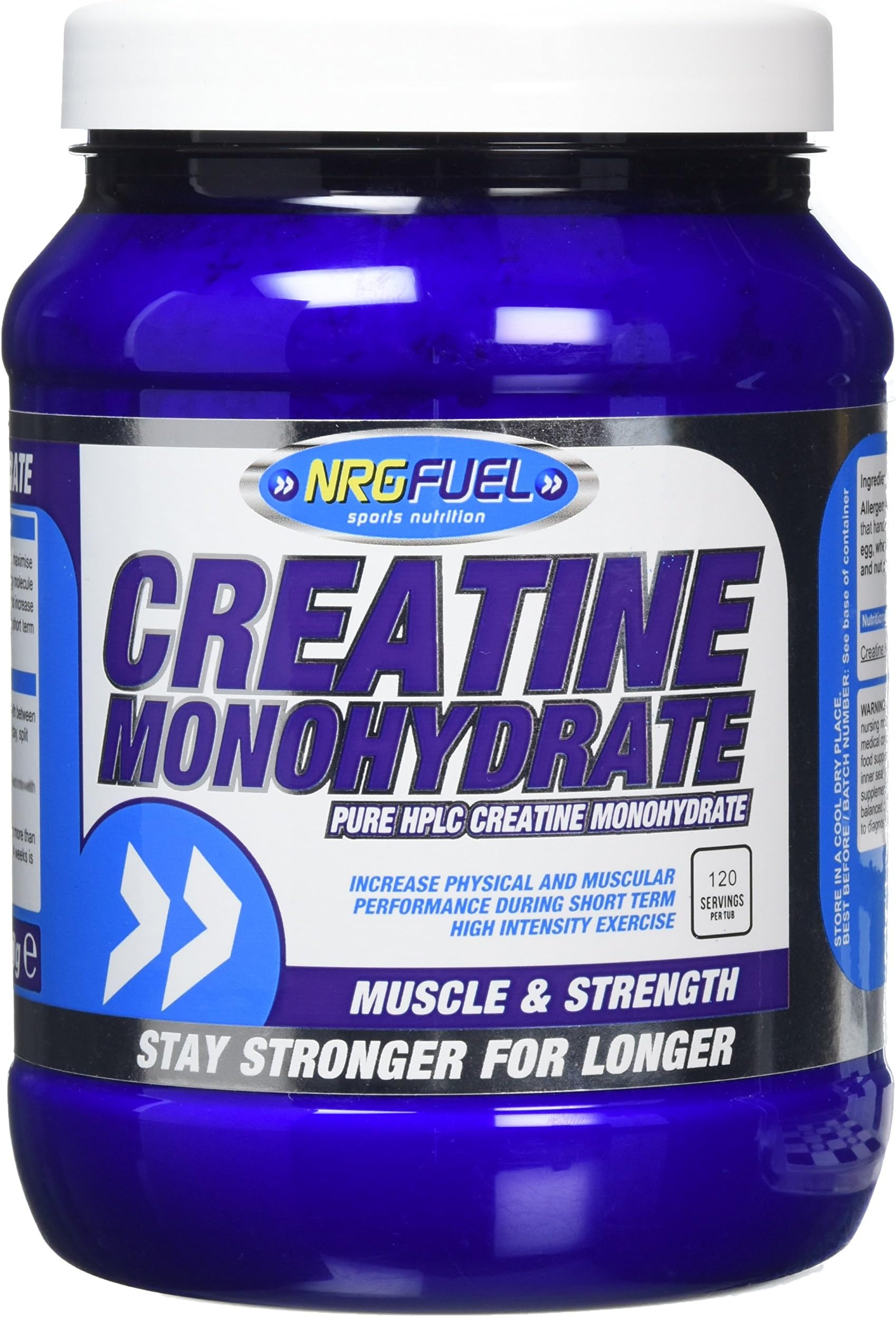 NRG Fuel 600 g Creatine Monohydrate Supplement