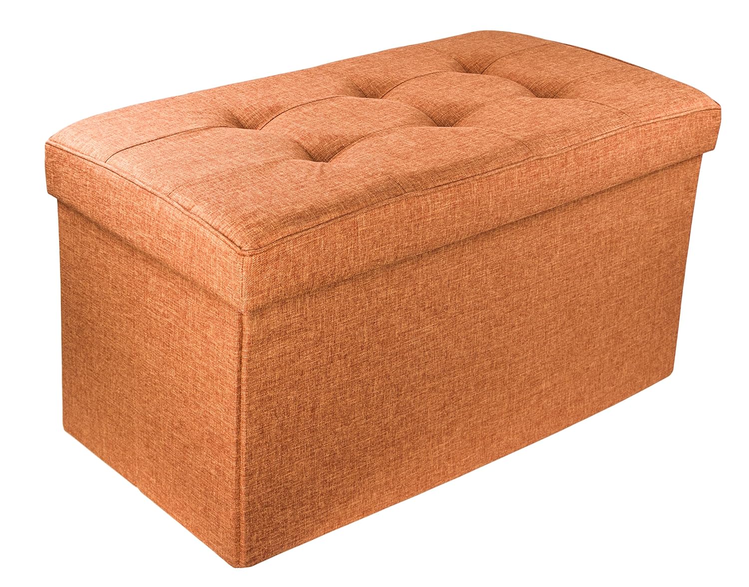 Best ottoman foot stool orange