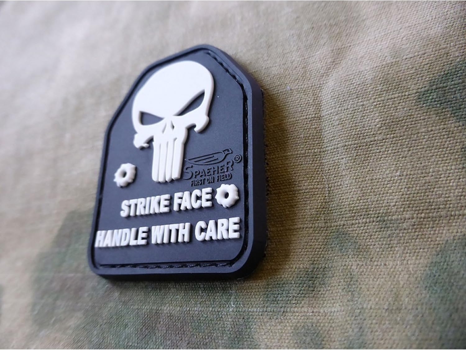 Jackets To Go JTG SAPI Plate Punisher Patch, Swat/JTG 3D Rubber Plate