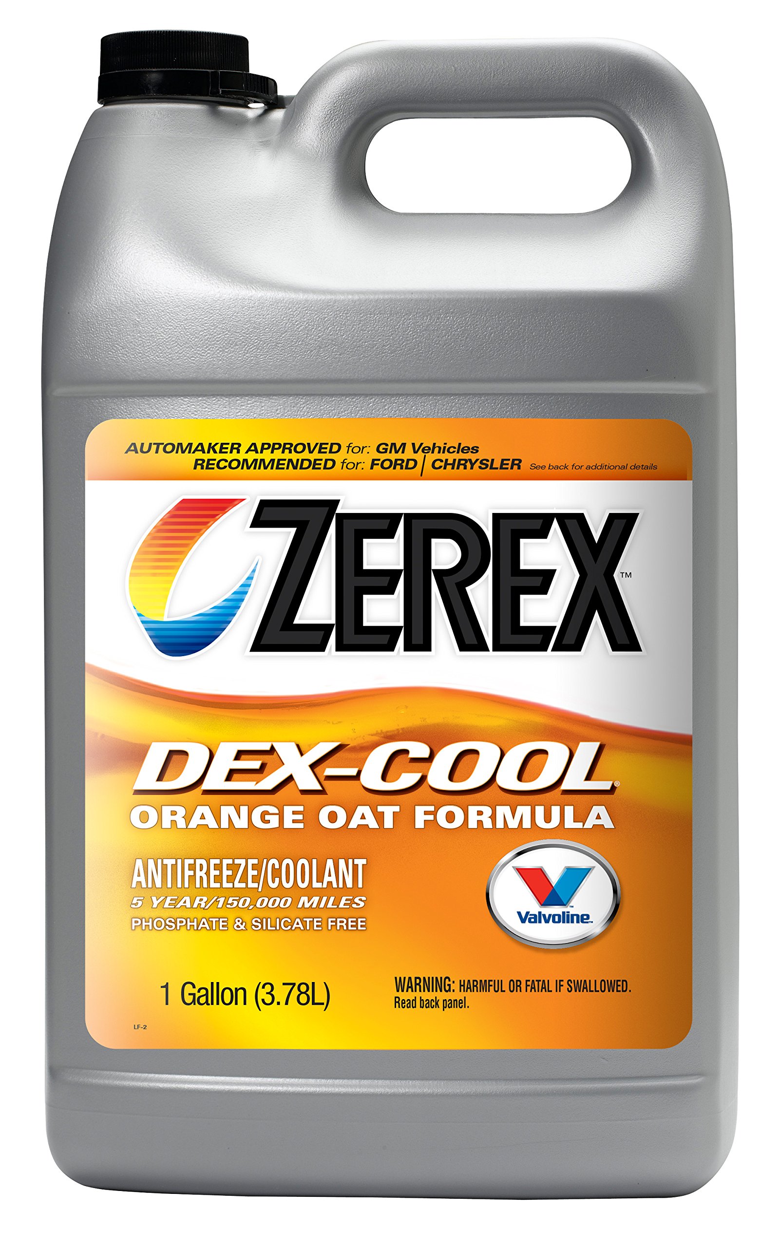 Valvoline Zerex DEXCool Antifreeze/Coolant, Ready to Use 1gal