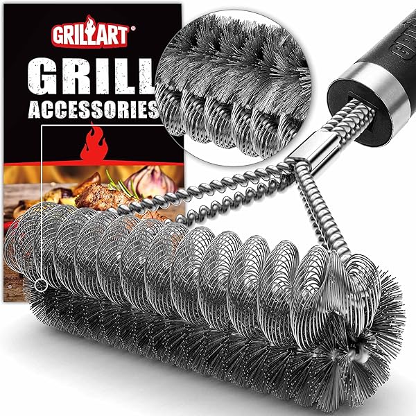 Char-Broil Hot & Cool-Clean Premium Brosse Noir