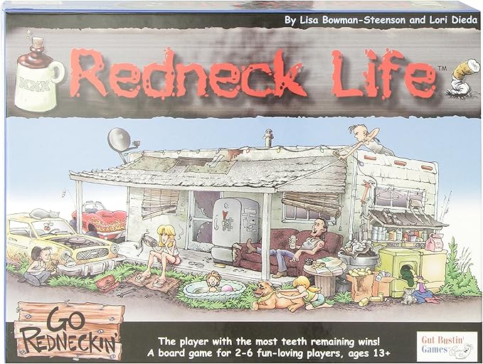 Amazon Com Redneck Life Board Game Toys Games