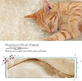 Yaheetech Cat Tree Tower for Kitten Cats Beige with Top Perch Condo view 8