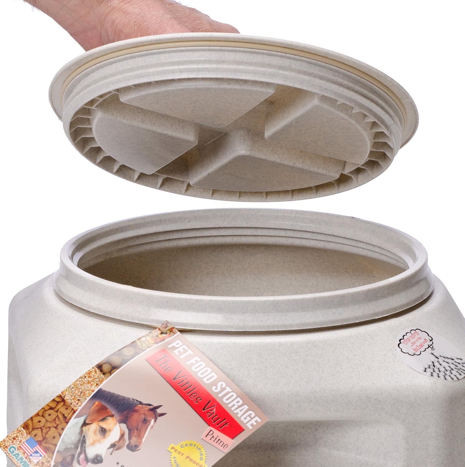 ant proof dog food storage