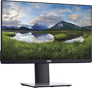 Dell P2219H Display Port+HDMI 1920x1080 21.5in Monitor, Black (Renewed)