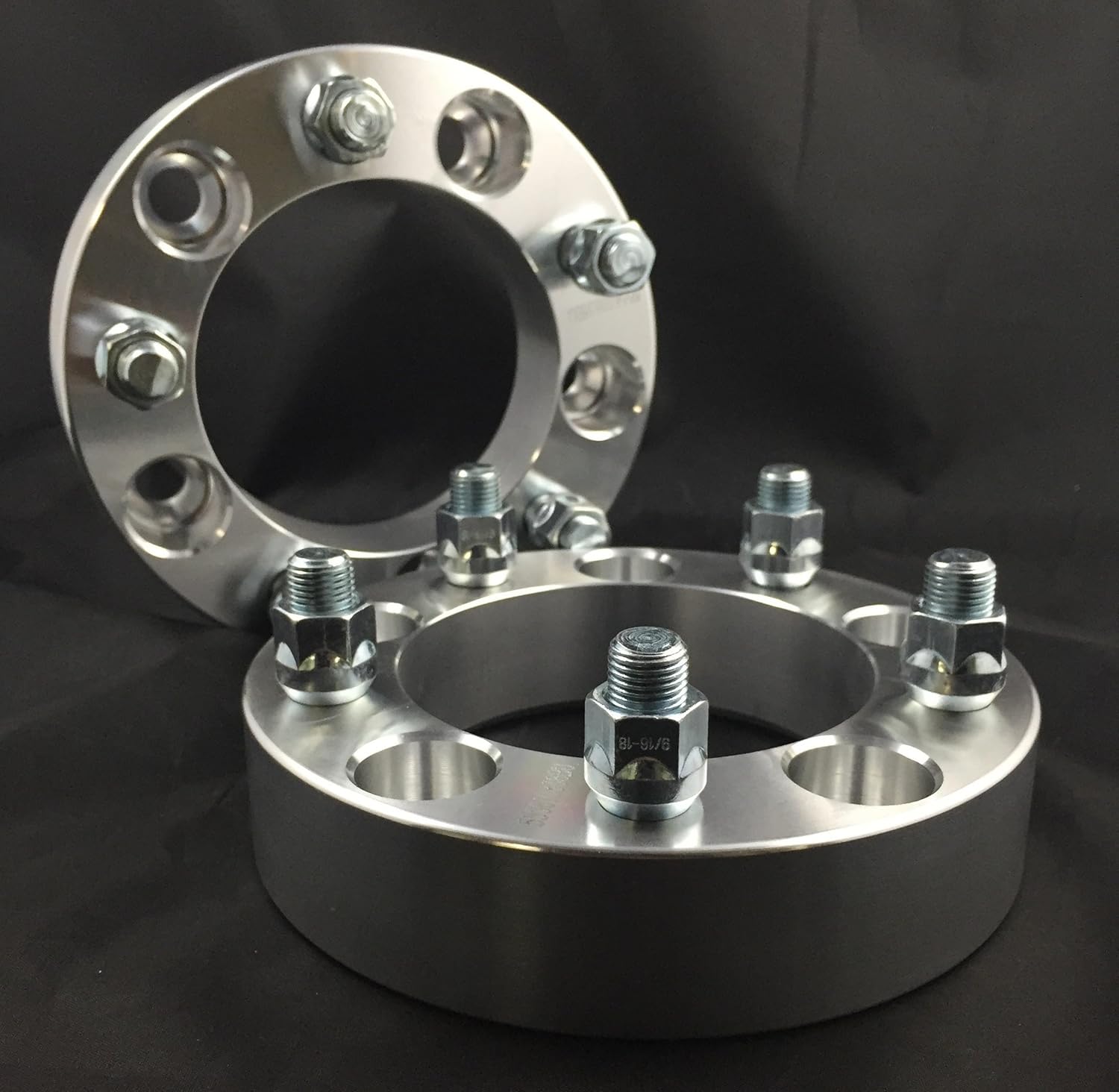 2 Pieces 1" 25mm Thread Pitch 9/16" Studs Custom Lug