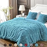 YUSOKI Long Faux Fur Twin Size Blanket,2 Layers,3.4lb for Bed Couch Home Décor Gifts Women (Teal,60" x 80")