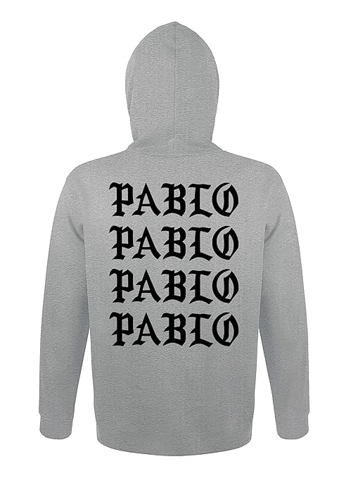 TRVPPY Herren Hoodie Kapuzenpullover Modell I Feel Like Pablo, in vielen versch. Farben, Zweiseitg Bedruckt