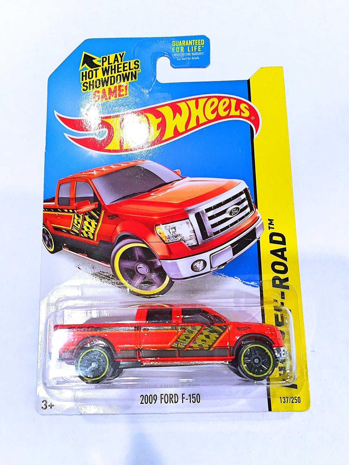 Hot Wheels 2009 Ford F150 (Orange) HW OffRoad 2014 Hot