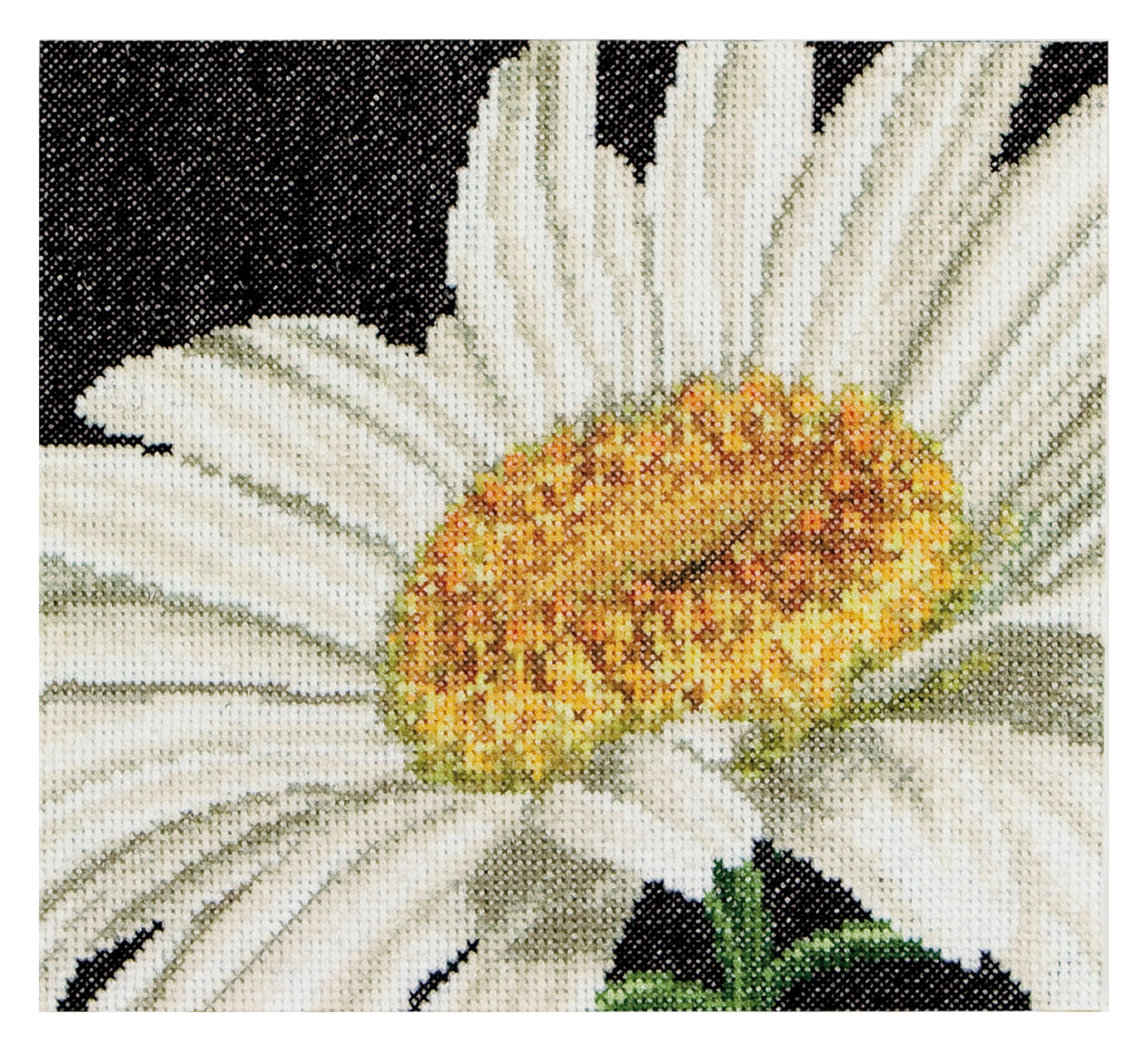 Thea Gouverneur Marguerite on Aida, Cotton, multicolour, 15 x 30 x 2 cm