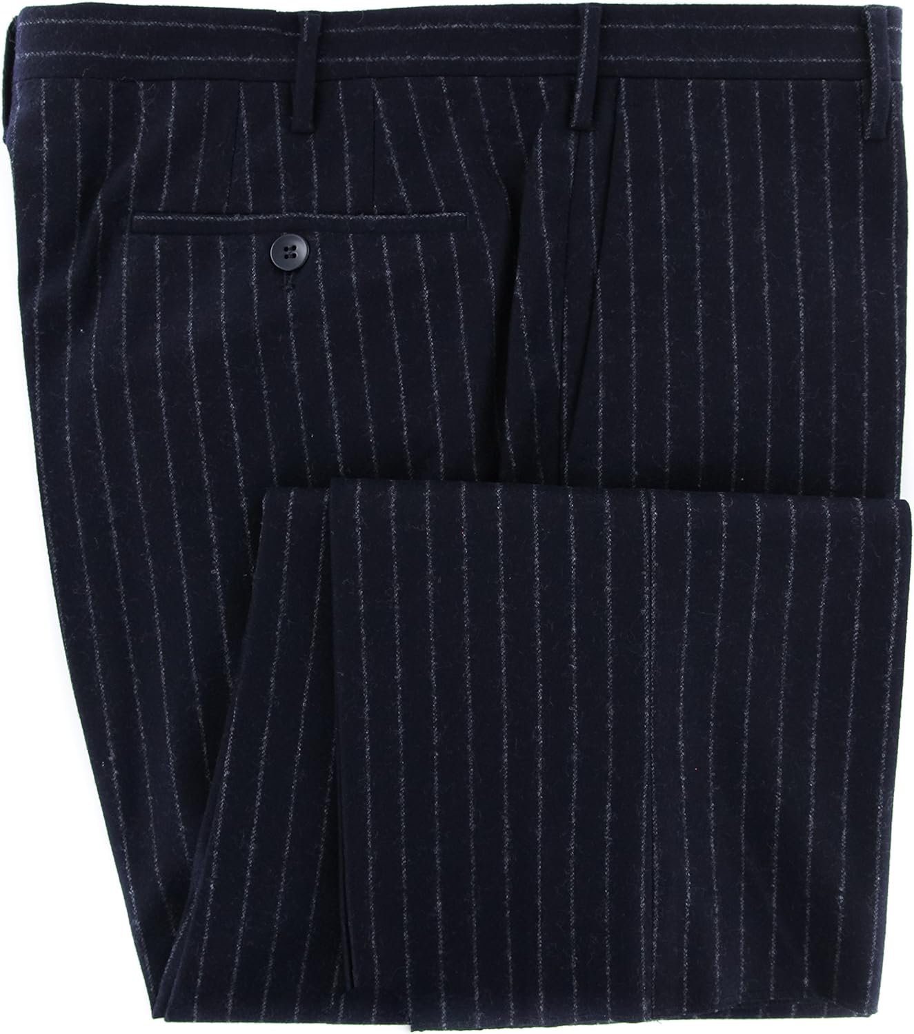 navy blue white striped pants