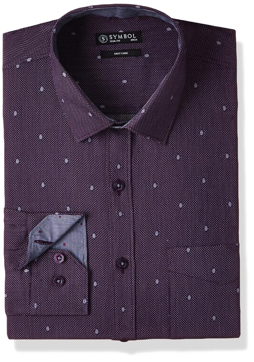 symbol amazon brand men's formal shirt