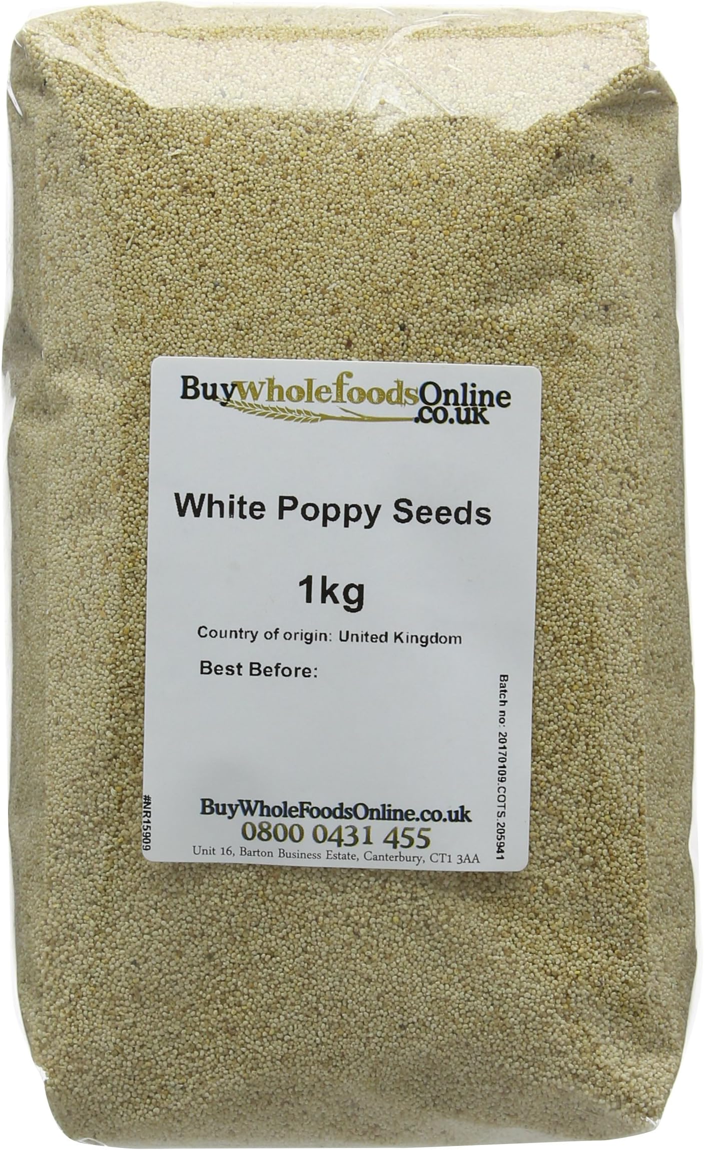 Buy Whole Foods Online Poppy Seeds White 1 Kg