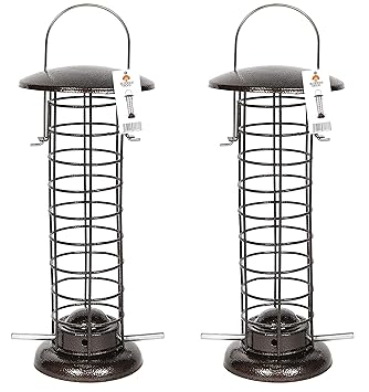 Ruddings Wood Pack Of 2 X Heavy Duty Metal Wild Bird Fat Ball