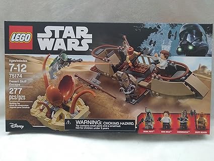 Amazoncom Lego Star Wars Desert Skiff Escape With Boba