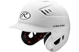 Rawlings | R16 Velo Baseball Batting Helmet | Matte | JR & SR Sizes | Multiple Colors