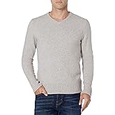 Amazon Essentials Men's Long-Sleeve Soft Touch V-Neck Sweater