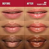 Rimmel Oh My Gloss Lip Oil 002 Peachy Coral Hydrates Non-Sticky Vegan Cruelty view 2
