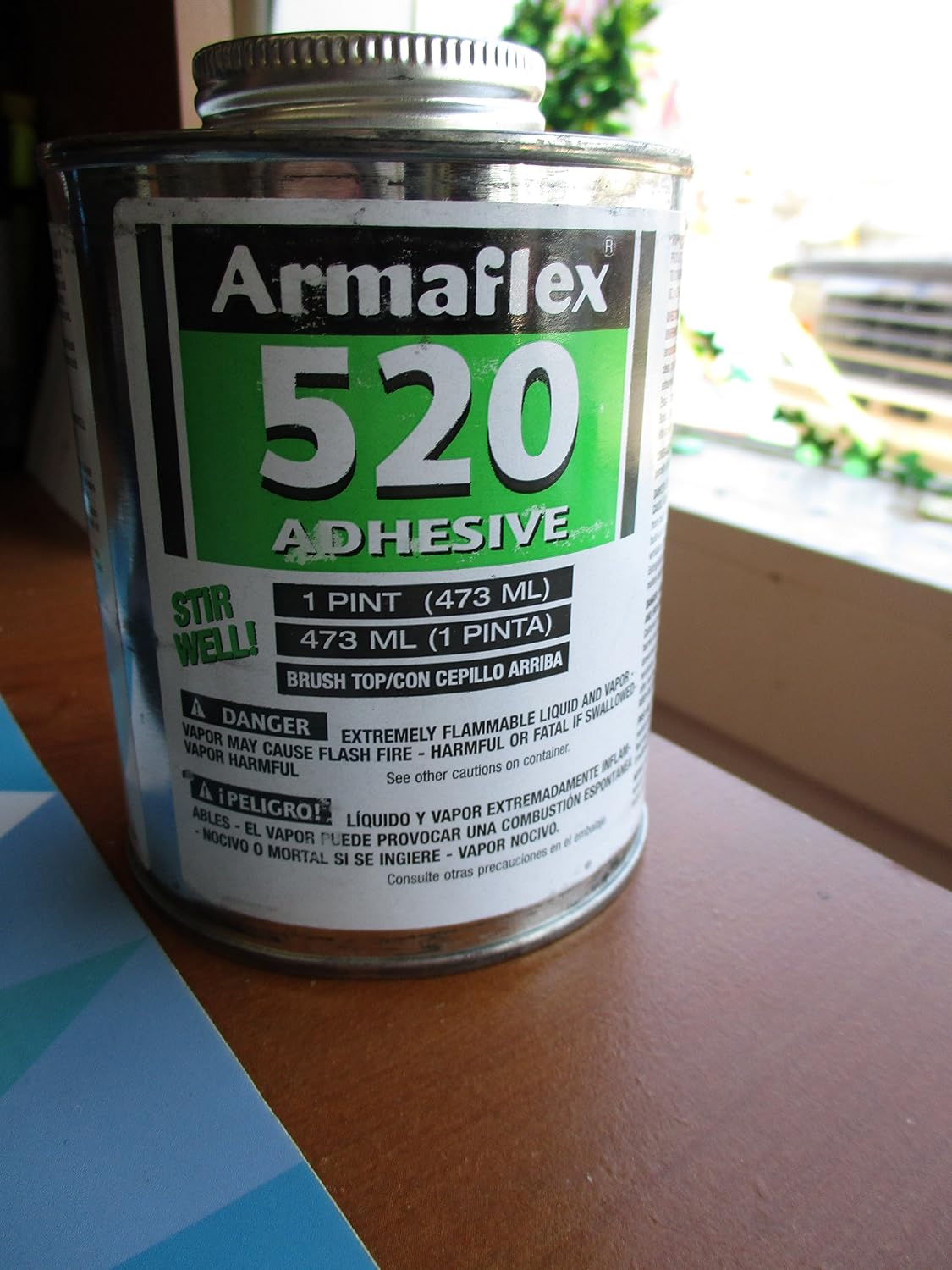 Armacell AAD520004 Armaflex 520 Insulation Adhesive – 1 Pint Brush Top Can
